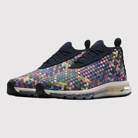 Nike Air Max Woven Boot Men Shoes Purple Athletic Sneaker Running AH8139400 US 9 - Picture 1 of 10
